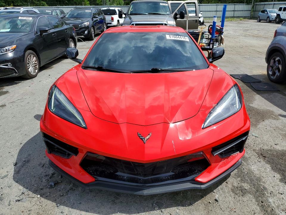 2024 Chevrolet Corvette VIN 1G1YA2D41R5112436 COPART salvage auction — SIDE, Ga - Cert Of Title-Salvage, sold $46,500 on 2026-08-27 (photo 5)
