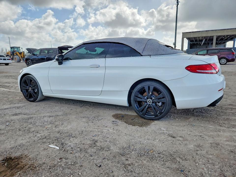 2017 Mercedes-benz C-klasse VIN WDDWK4JB6HF518379 COPART salvage auction — MINOR DENT/SCRATCHES, GA - CERTIFICATE OF TITLE, sold $12,800 on 2026-07-28 (photo 2)