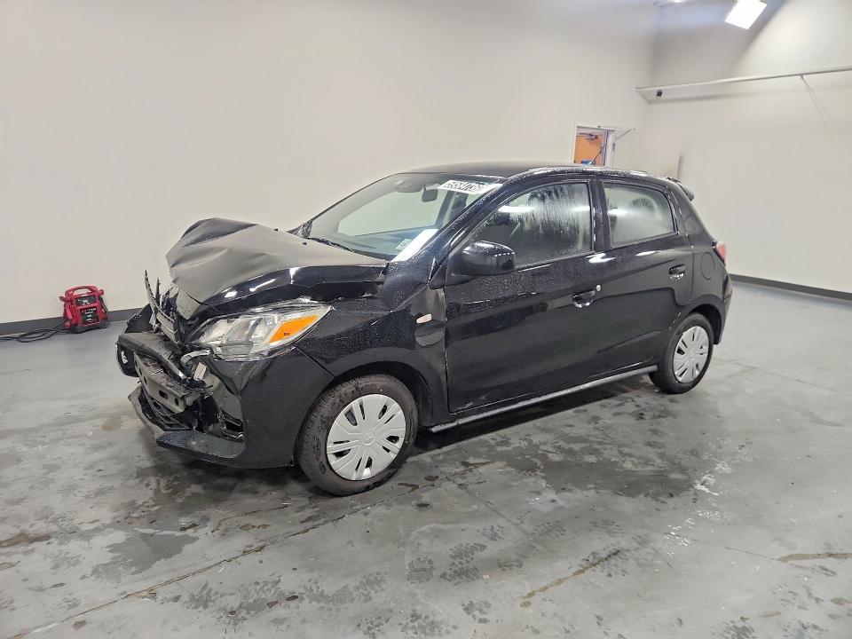 2024 Mitsubishi Mirage VIN ML32AUHJ1RH024559 COPART salvage auction — FRONT END, NJ - CERTIFICATE OF TITLE, sold $2,150 on 2026-07-08 (photo 1)