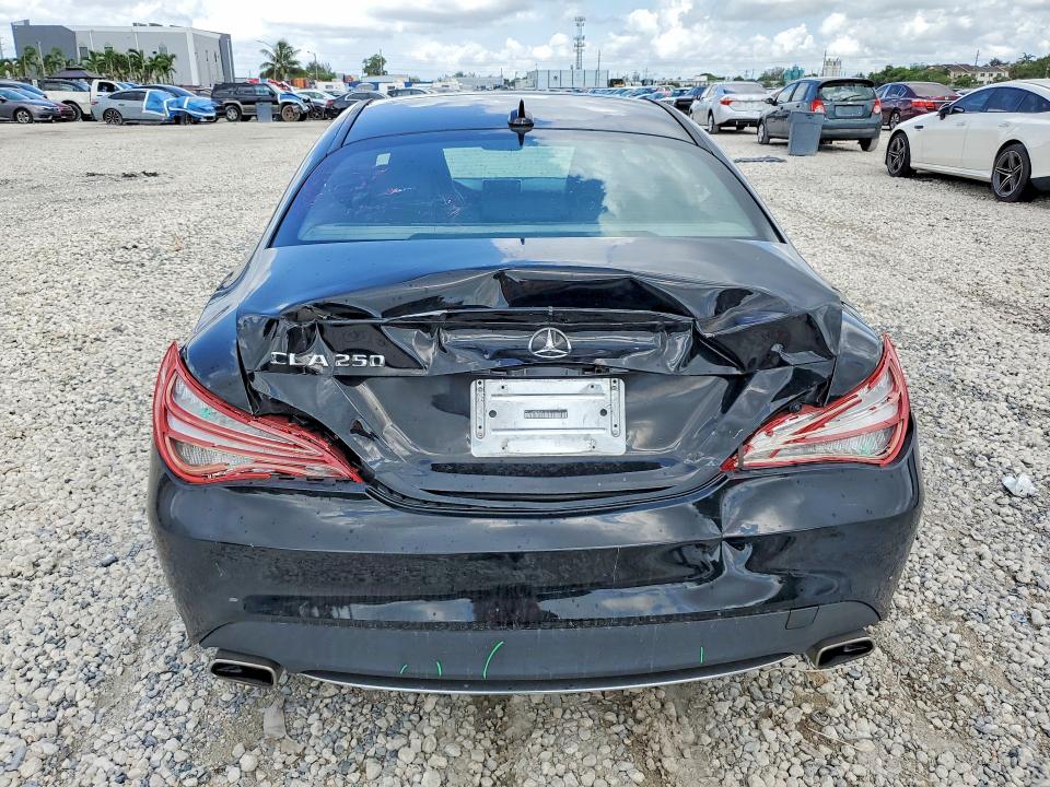 2014 Mercedes-benz Cla-klasse VIN WDDSJ4EB9EN129121 COPART salvage auction — REAR END, Fl - Cert Of Title Slvg Rebuildable, sold $1,750 on 2026-08-07 (photo 6)