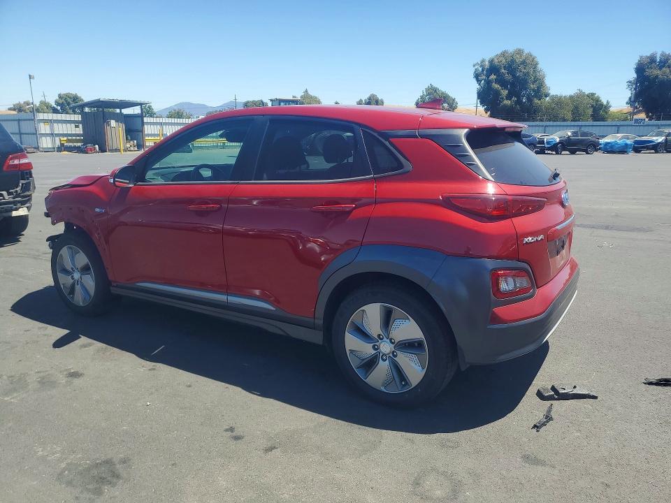 2020 Hyundai Kona VIN KM8K53AG8LU082270 COPART salvage auction — FRONT END, Ca - Salvage Certificate, sold $6,100 on 2026-07-22 (photo 2)
