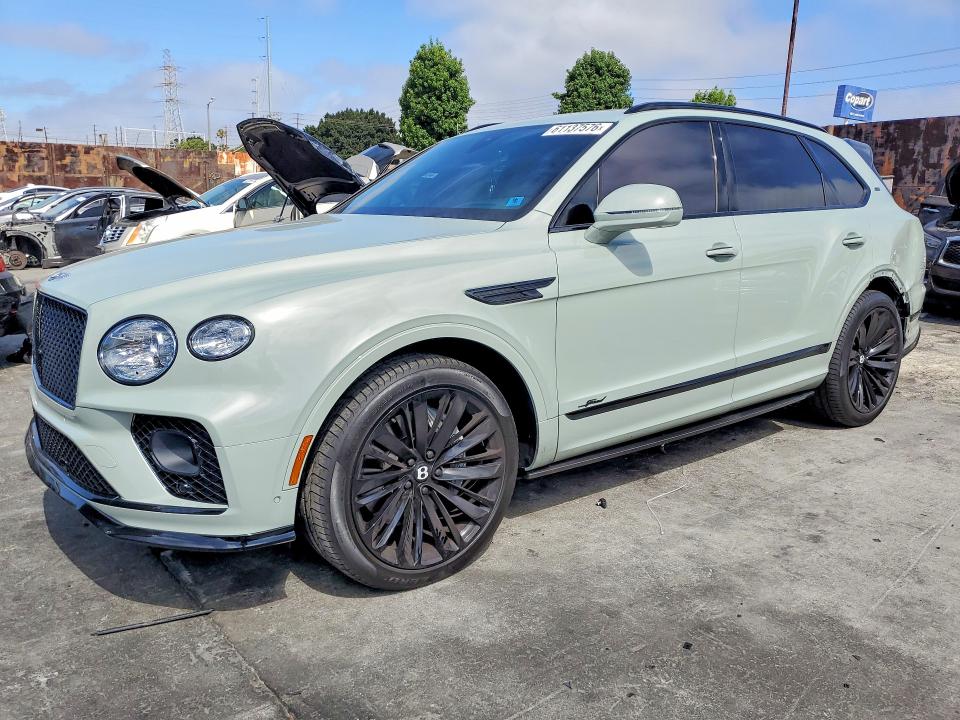 2023 Bentley Bentayga VIN SJAAR2ZVXPC023588 COPART salvage auction — REAR END, Ca - Salvage Certificate, sold $166,000 on 2026-09-23 (photo 1)