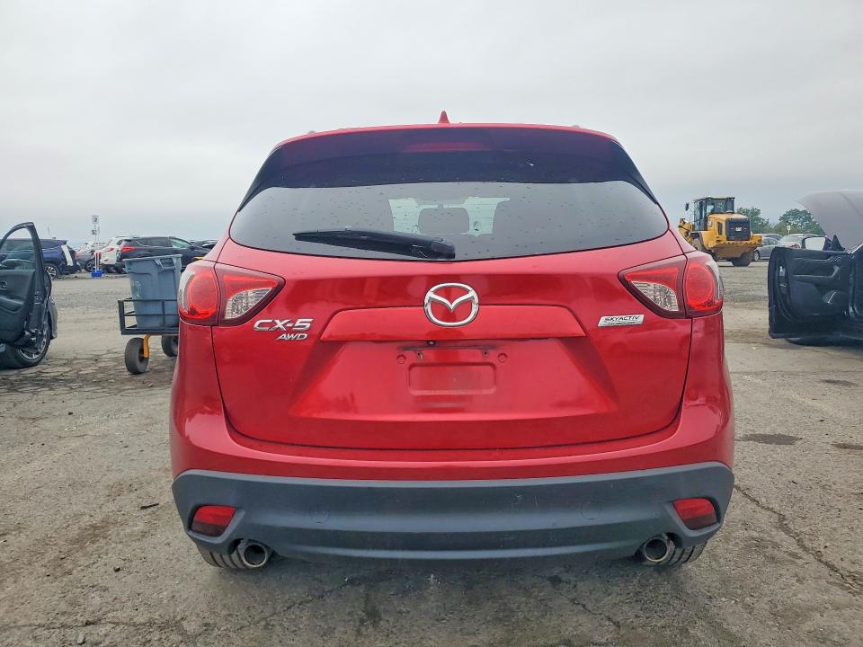 2015 Mazda Cx-5 VIN JM3KE4CY1F0480312 COPART salvage auction — FRONT END, PA - CERTIFICATE OF SALVAGE, sold $2,150 on 2026-07-31 (photo 6)