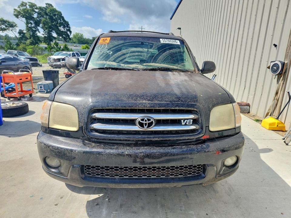 2001 Toyota Sequoia VIN 5TDZT38A31S047681 COPART salvage auction — NORMAL WEAR, Ga - Certificate Of Title, sold $525 on 2026-07-30 (photo 5)