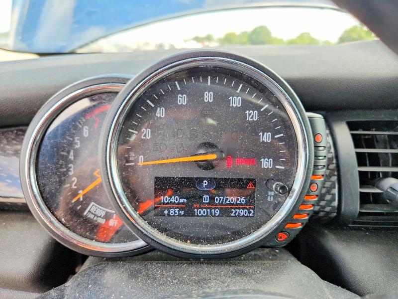 2016 Mini Cooper VIN WMWXU3C57G2D30437 COPART salvage auction — FRONT END, Tn - Salvage Certificate, sold $225 on 2026-08-17 (photo 9)