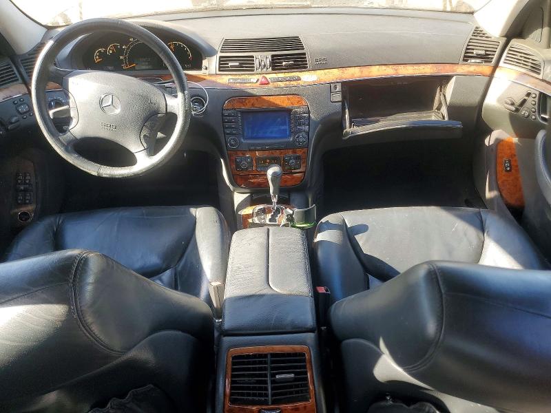 2006 Mercedes-benz S class VIN WDBNG75J66A473222 COPART salvage auction — REAR END, CA - SALVAGE CERTIFICATE, sold $150 on 2026-07-21 (photo 8)