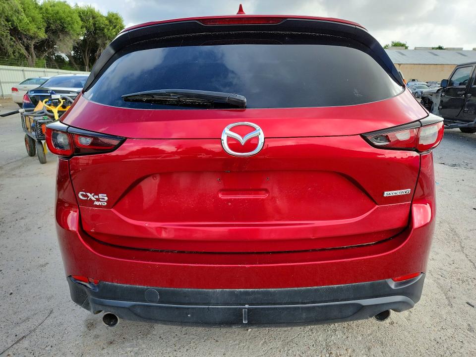 2023 Mazda Cx-5 VIN JM3KFBBM6P0170089 COPART salvage auction — FRONT END, Tx - Salvage Vehicle Title, sold $5,200 on 2026-07-30 (photo 6)