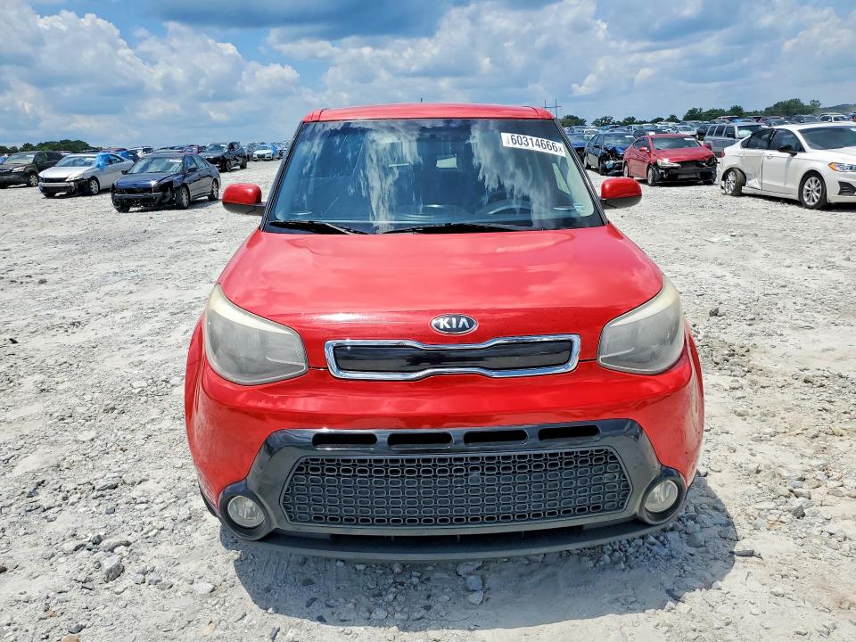 2016 Kia Soul VIN KNDJP3A57G7867893 COPART salvage auction — REAR END, Salvage Title, sold $800 on 2026-07-13 (photo 5)