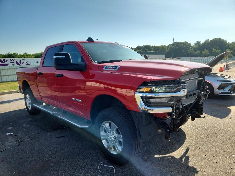 2026 Ram 2500 VIN 3C6UR5DJ3TG198216 COPART salvage auction — FRONT END, VA - CERTIFICATE OF TITLE, sold $15,200 on 2026-07-29 (photo 4)