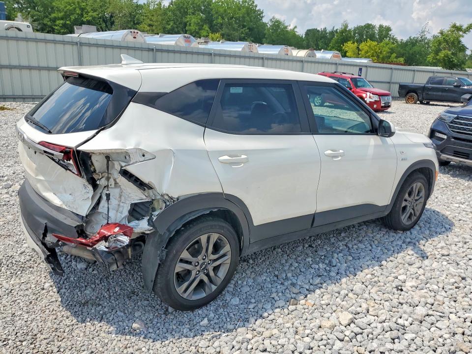 2022 Kia Seltos VIN KNDEPCAA9N7330003 COPART salvage auction — REAR END, Oh - Cert Of Title-Salvage, sold $3,100 on 2026-07-24 (photo 3)