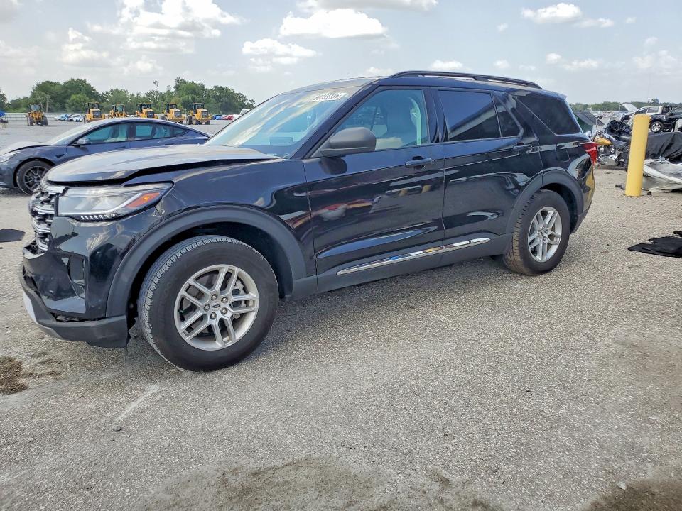 2025 Ford Explorer VIN 1FMUK7DH9SGA70638 COPART salvage auction — REAR END, Fl - Cert Of Title Slvg Rebuildable, sold $9,000 on 2026-08-21 (photo 1)