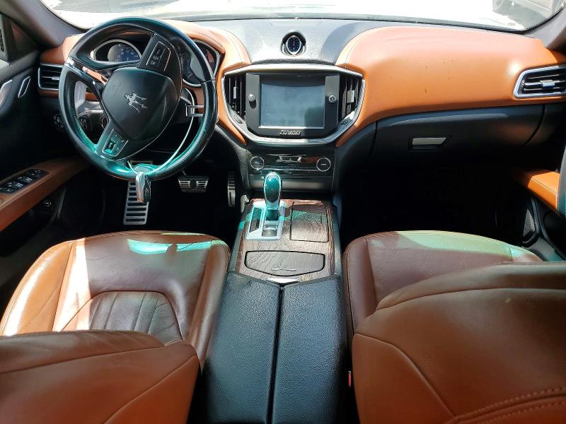 2016 Maserati Ghibli VIN ZAM57RTA1G1175027 COPART salvage auction — MECHANICAL, Tn - Certificate Of Title, sold $3,500 on 2026-07-28 (photo 8)