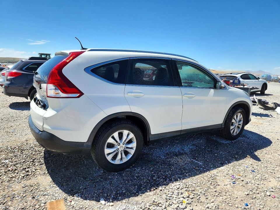 2014 Honda Cr-v VIN 5J6RM4H78EL076084 COPART salvage auction — REAR END, Ut - Salvage Certificate, sold $2,350 on 2026-07-24 (photo 3)