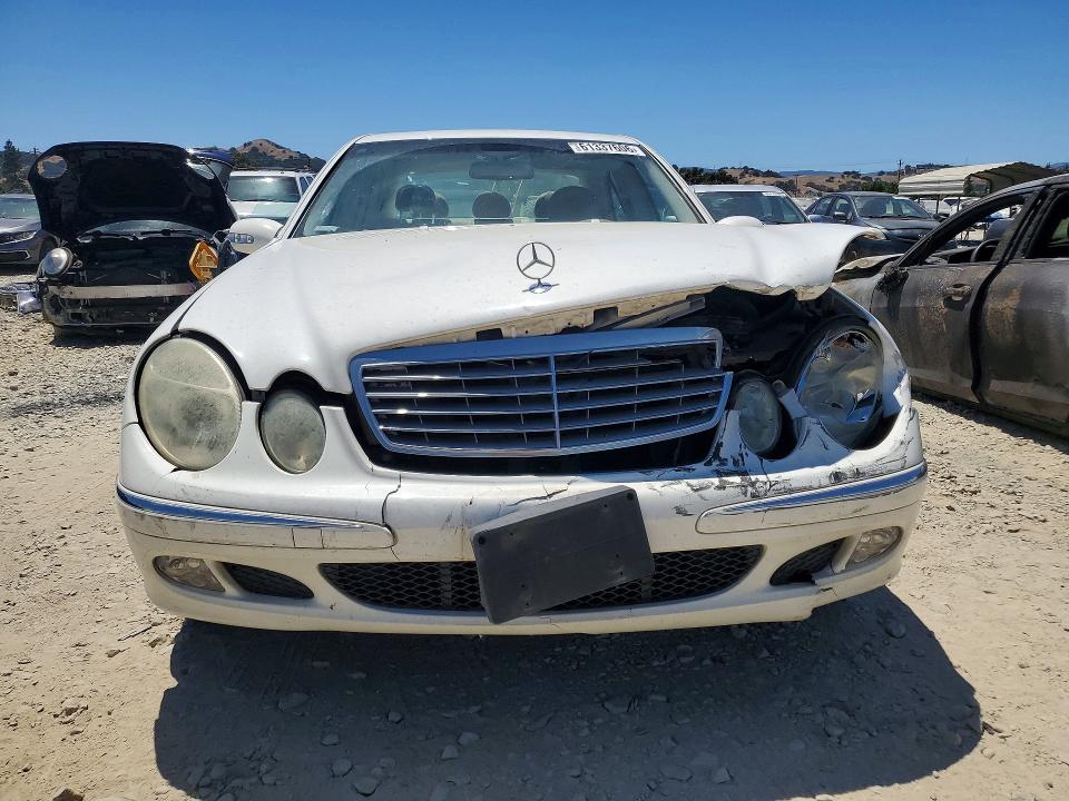 2004 Mercedes-benz E-klasse VIN WDBUF65J14A509047 COPART salvage auction — FRONT END, Ca - Salvage Certificate, sold $425 on 2026-08-20 (photo 5)
