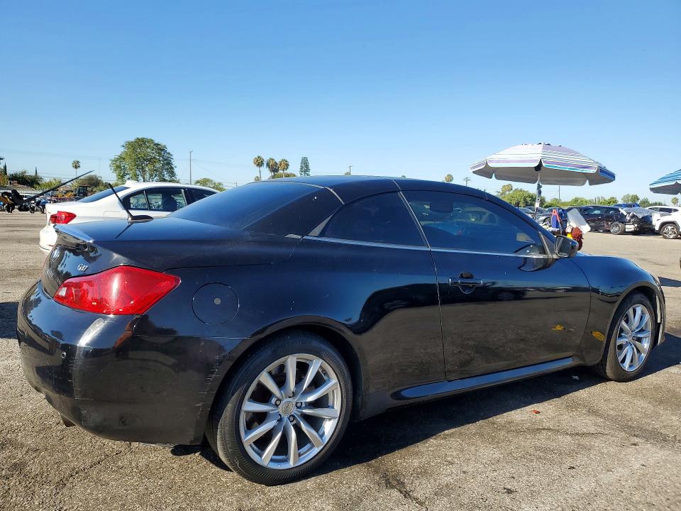 2011 Infiniti G37 VIN JN1CV6FE7BM952710 COPART salvage auction — SIDE, CA - SALVAGE CERTIFICATE, sold $50 on 2026-07-24 (photo 3)