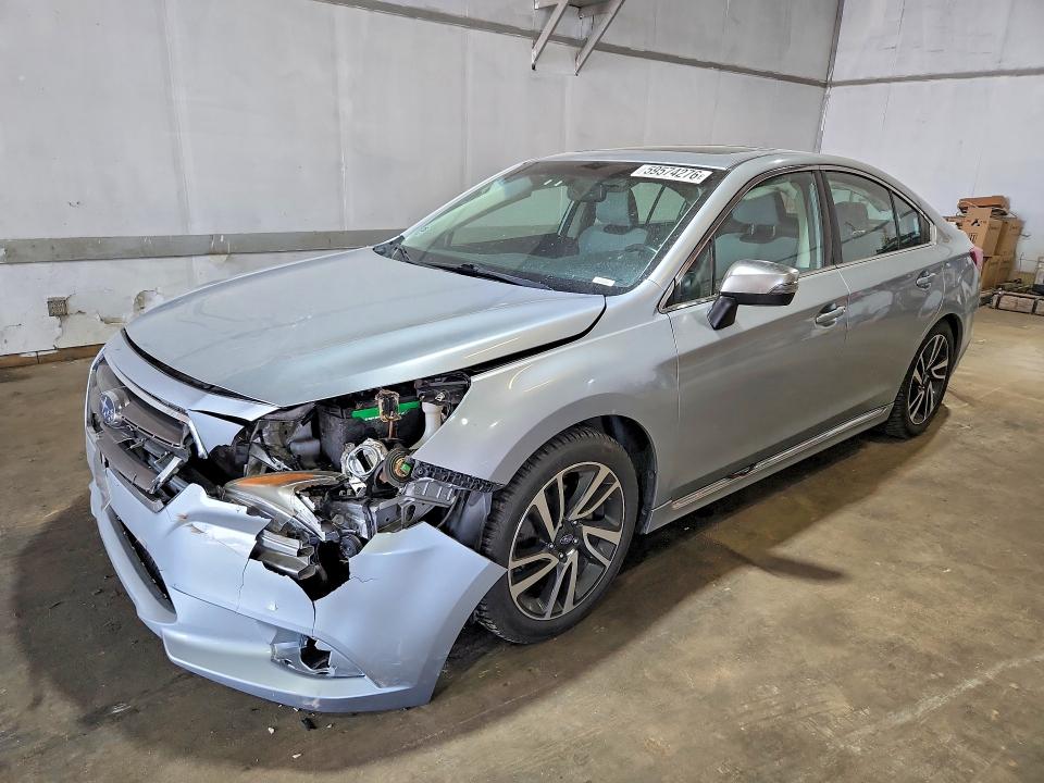 2017 Subaru LEGACY VIN 4S3BNAR60H3010738 COPART salvage auction — FRONT END, Mi - Certificate Of Title, sold $700 on 2026-07-12 (photo 1)