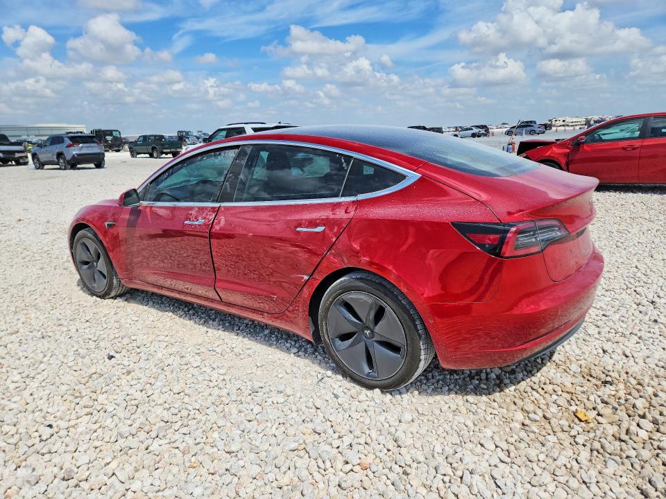 2018 Tesla VIN 5YJ3E1EA6JF059790 COPART salvage auction — SIDE, TX - SALVAGE VEHICLE TITLE (P), sold $6,600 on 2026-07-30 (photo 2)