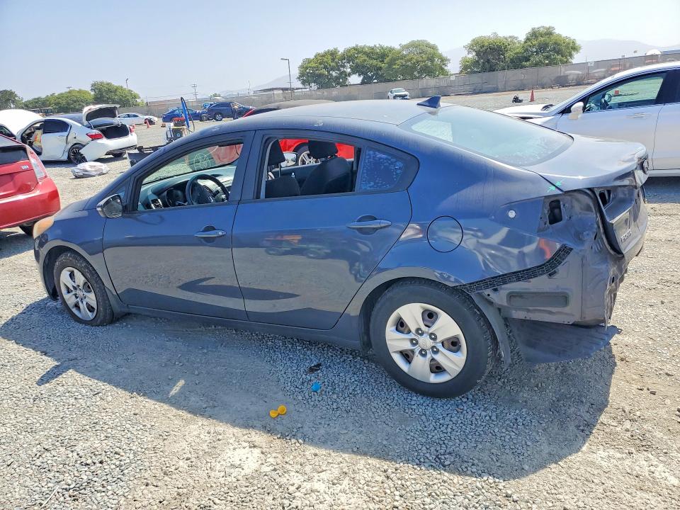 2015 Kia Forte VIN KNAFX4A63F5394568 COPART salvage auction — REAR END, Ca - Salvage Certificate, sold $1,200 on 2026-07-21 (photo 2)