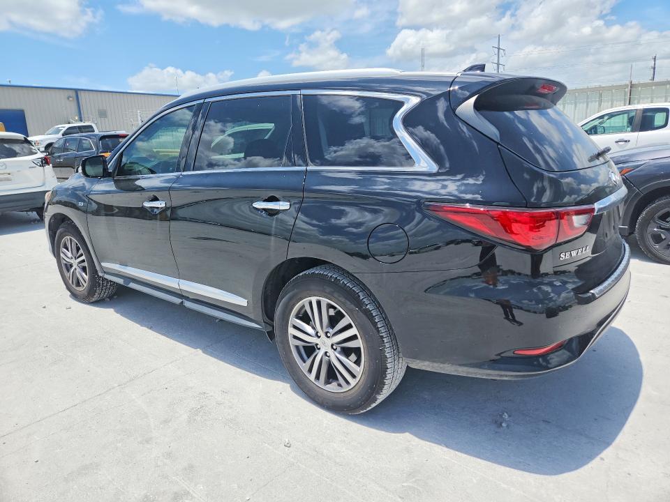2019 Infiniti Qx60 VIN 5N1DL0MN0KC523868 COPART salvage auction — SIDE, Tx - Salvage Vehicle Title, sold $7,000 on 2026-07-10 (photo 2)