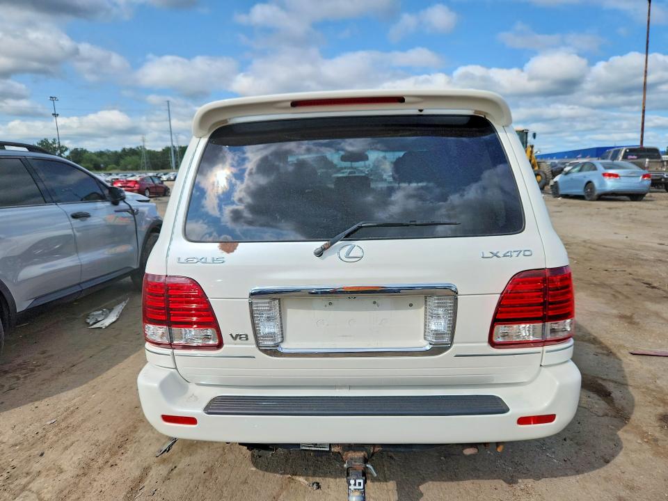 2006 Lexus Lx VIN JTJHT00W364006064 COPART salvage auction — MINOR DENT/SCRATCHES, Mi - Certificate Of Title, sold $900 on 2026-07-31 (photo 6)