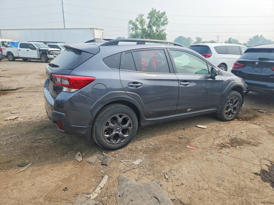 2022 Subaru Xv VIN JF2GTHSC1NH260493 COPART salvage auction — FRONT END, Mi - Certificate Of Title, sold $7,300 on 2026-08-25 (photo 3)