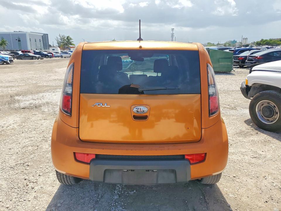 2011 Kia Soul VIN KNDJT2A20B7318136 COPART salvage auction — FRONT END, FL - CERT OF TITLE SLVG REBUILDABLE, sold $375 on 2026-07-24 (photo 6)