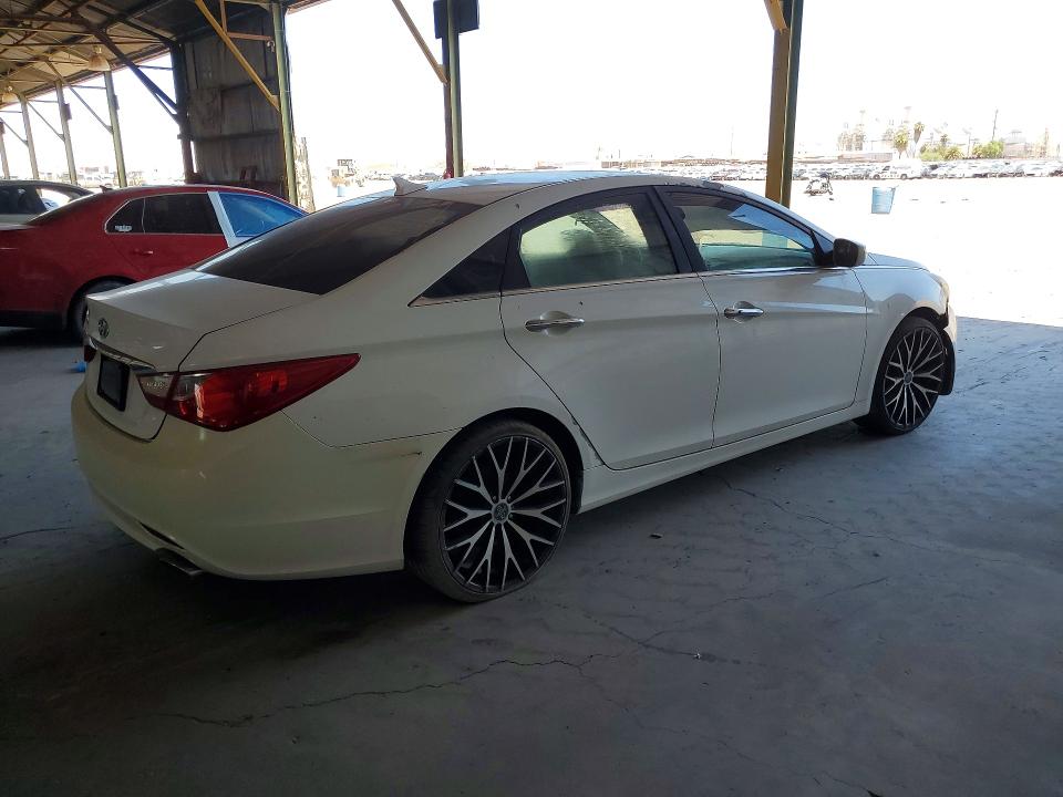 2011 Hyundai Sonata VIN 5NPEC4AC9BH243941 COPART salvage auction — FRONT END, Az - Certificate Of Title (P), sold $475 on 2026-07-27 (photo 3)