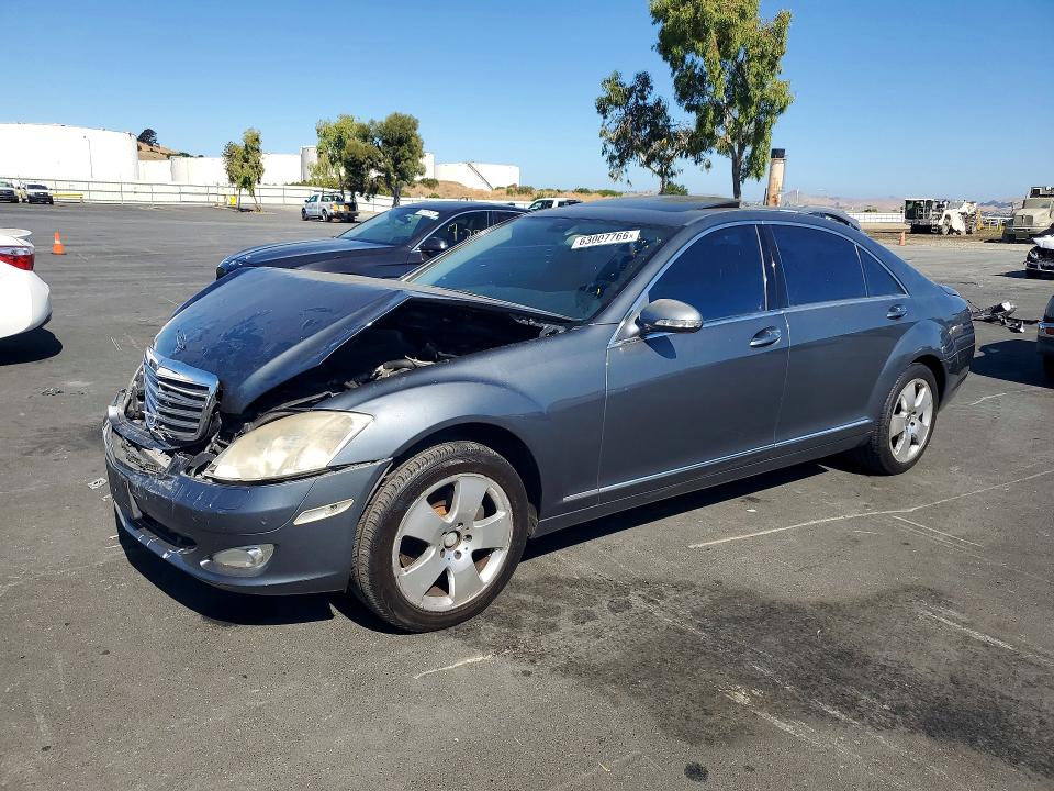 2007 Mercedes-benz S-klasse VIN WDDNG71X87A014986 COPART salvage auction — FRONT END, CA - SALVAGE CERTIFICATE, sold $400 on 2026-08-05 (photo 1)