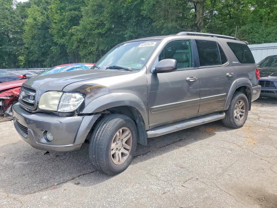 2004 Toyota Sequoia VIN 5TDBT48A54S216529 COPART salvage auction — FRONT END, TN - SALVAGE CERTIFICATE, sold $950 on 2026-07-28 (photo 1)