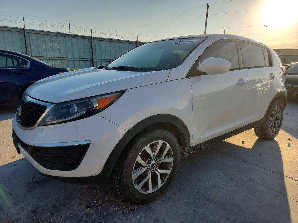 2016 Kia VIN KNDPB3ACXG7852277 COPART salvage auction — MECHANICAL, TX - CERTIFICATE OF TITLE, sold $1,850 on 2026-07-10 (photo 1)