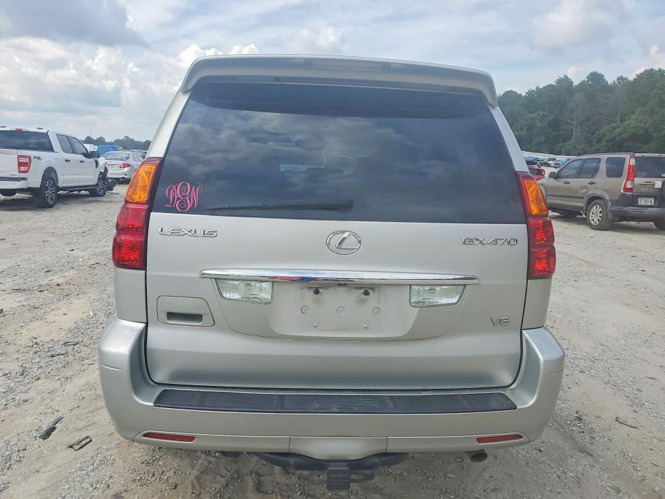 2005 Lexus Gx 470 VIN JTJBT20X950068570 COPART salvage auction — FRONT END, Nc - Certificate Of Title, sold $2,700 on 2026-07-29 (photo 6)