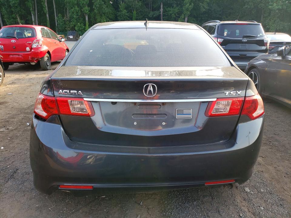 2011 Acura Tsx VIN JH4CU2F69BC009126 COPART salvage auction — REAR END, Ma - Cert Of Title-Salvage, sold $450 on 2026-07-23 (photo 6)