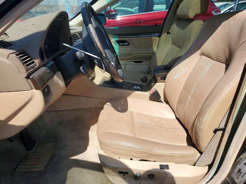 1997 BMW 7 series VIN WBAGJ8328VDM03762 COPART salvage auction — FRONT END, Ca - Salvage Certificate, sold $200 on 2026-07-31 (photo 7)