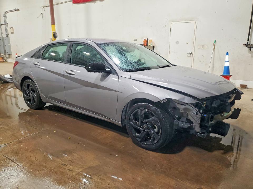 2026 Hyundai Elantra VIN KMHLM4DG0TU121670 COPART salvage auction — FRONT END, Ny - Certificate Of Title, sold $175 on 2026-07-27 (photo 4)