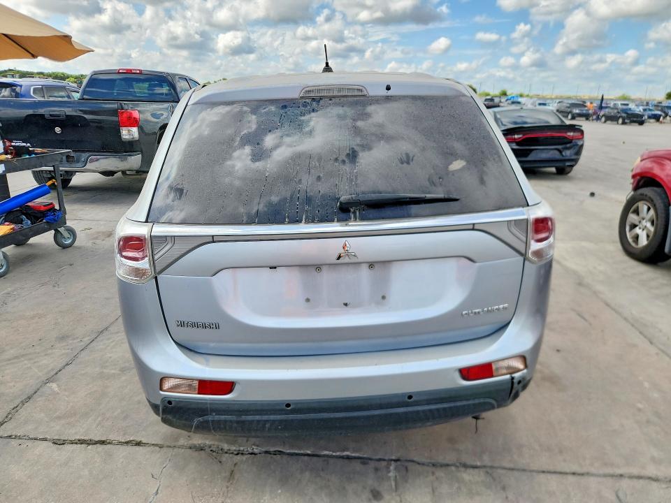 2014 Mitsubishi Outlander VIN JA4AD3A37EZ001842 COPART salvage auction — FRONT END, Tx - Salvage Vehicle Title, sold $925 on 2026-07-27 (photo 6)