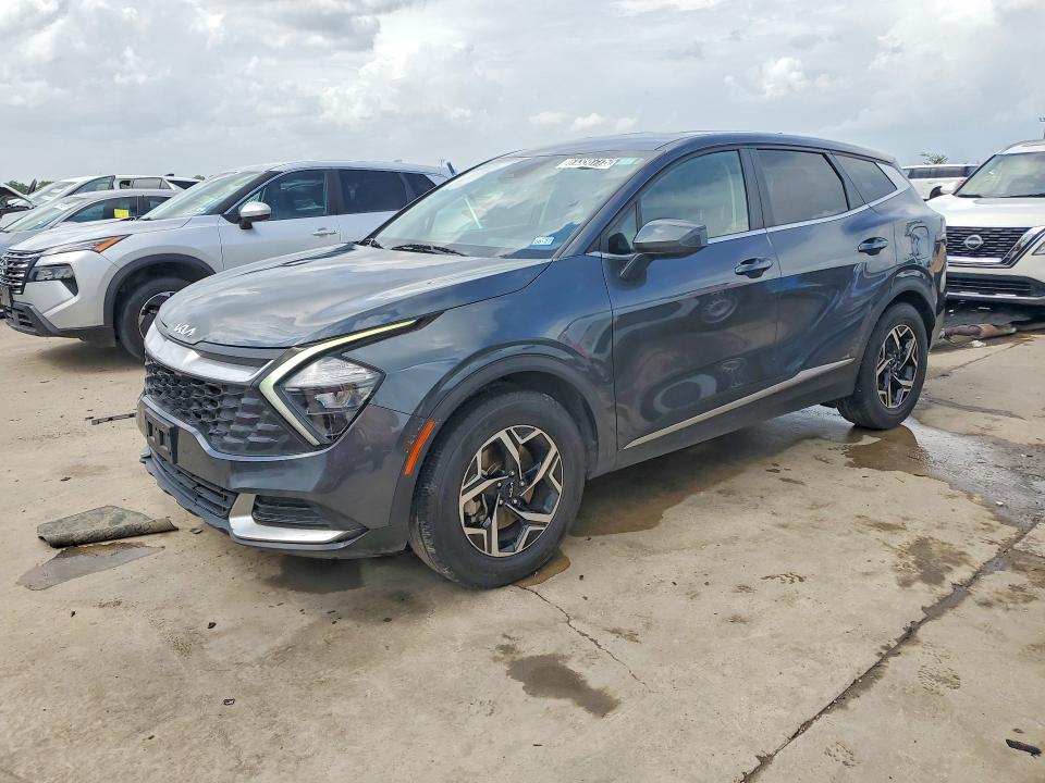 2023 Kia Sportage VIN KNDPU3AF8P7165934 COPART salvage auction — FRONT END, TX - CERTIFICATE OF TITLE, sold $175 on 2026-07-27 (photo 1)