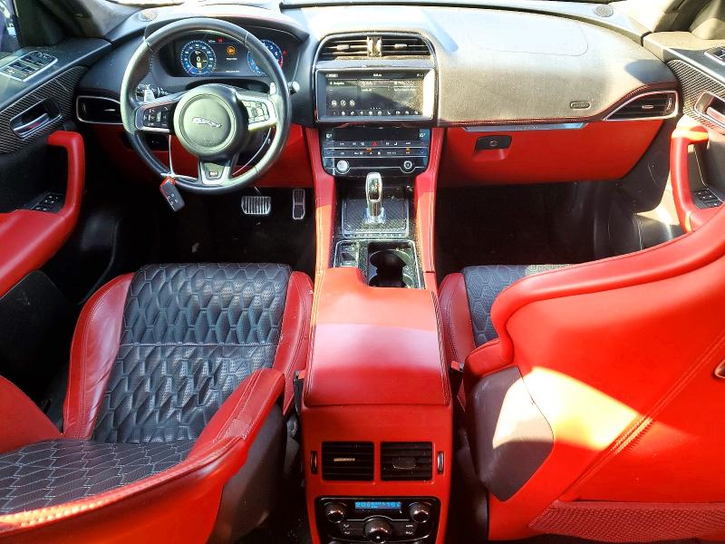 2020 Jaguar F-pace VIN SADCZ2EE6LA634984 COPART salvage auction — VANDALISM, Qc - Certificat-Veh. A Inspecter, sold $13,700 on 2026-07-28 (photo 8)