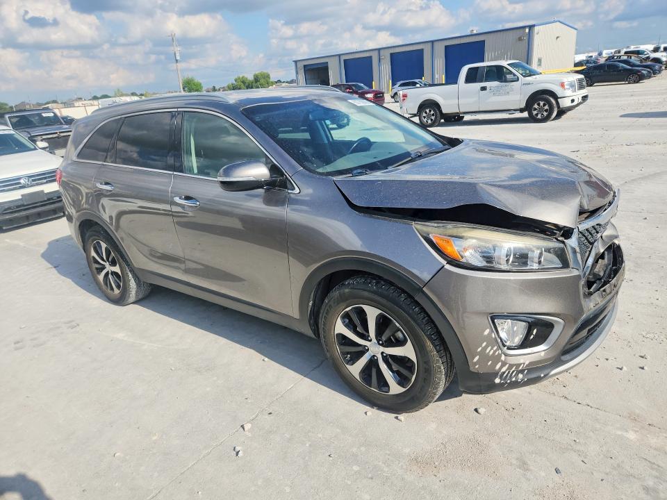 2016 Kia Sorento VIN 5XYPH4A19GG019527 COPART salvage auction — FRONT END, Tx - Salvage Vehicle Title, sold $250 on 2026-07-28 (photo 4)