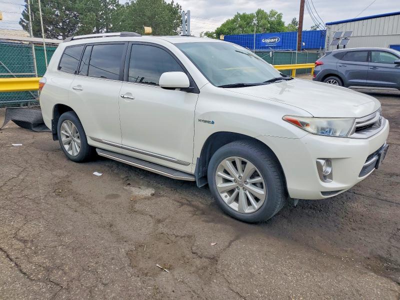 2013 Toyota Highlander VIN JTEDC3EH9D2016728 COPART salvage auction — MINOR DENT/SCRATCHES, Co - Dis/Dlr/Exp Only Clean Title, sold $2,400 on 2026-07-30 (photo 4)