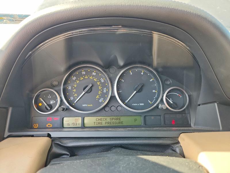 2008 Land rover RANGE ROVER VIN SALMF15468A295928 COPART salvage auction — NORMAL WEAR, Tx - Certificate Of Title, sold $725 on 2026-07-09 (photo 9)
