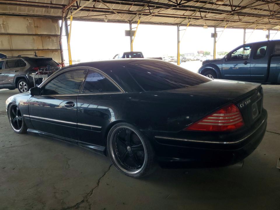 2002 Mercedes-benz Cl-class VIN WDBPJ75J62A022747 COPART salvage auction — FRONT END, Az - Certificate Of Title, sold $475 on 2026-07-29 (photo 2)