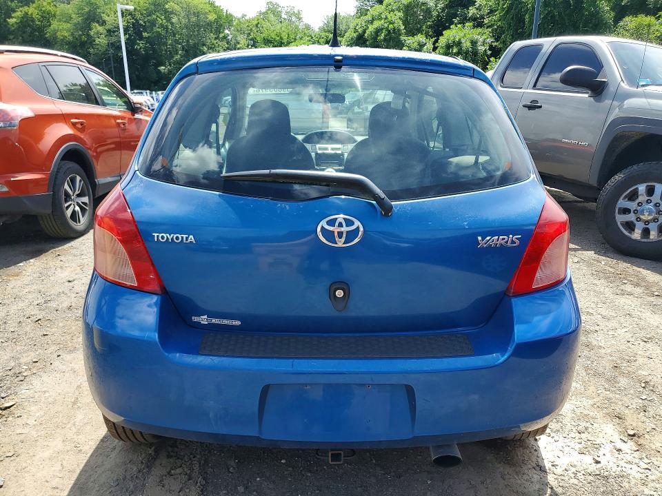 2008 Toyota Yaris VIN JTDJT923085166475 COPART salvage auction — SIDE, CT - CERT OF TITLE-SALVAGE, sold $575 on 2026-07-16 (photo 6)
