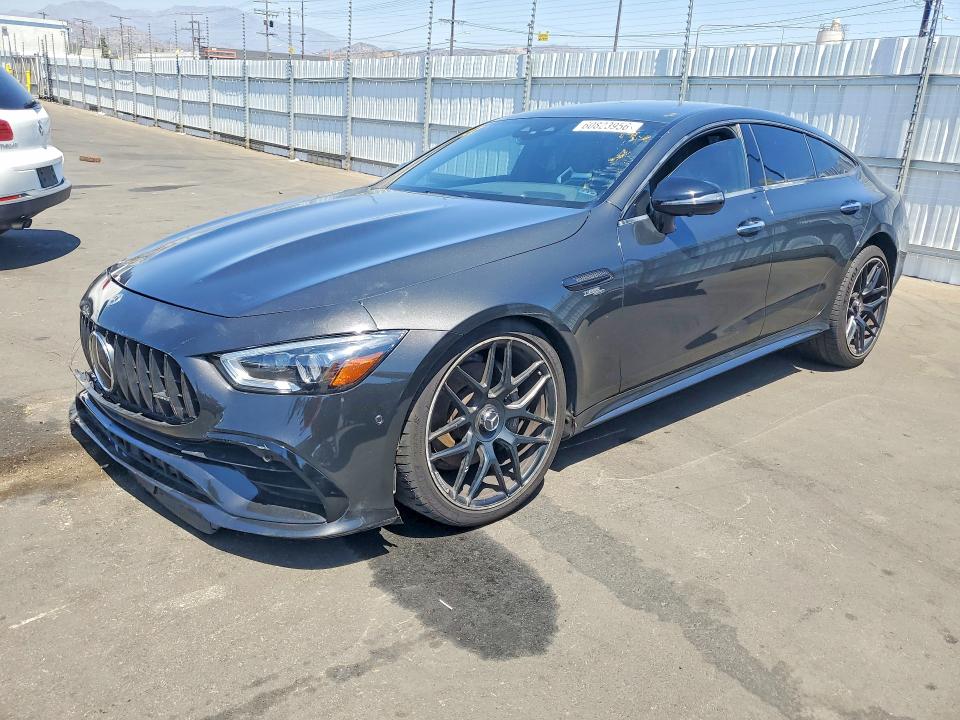 2021 Mercedes-benz Amg-class VIN W1K7X5KB7MA040281 COPART salvage auction — FRONT END, CA - SALVAGE CERTIFICATE, sold $28,500 on 2026-07-15 (photo 1)