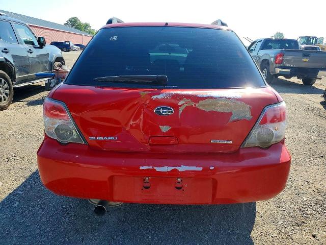 2006 Subaru Impreza VIN JF1GG67656H804530 COPART salvage auction — REAR END, On - Permit No Brand - Unfit, sold $150 on 2026-07-28 (photo 6)