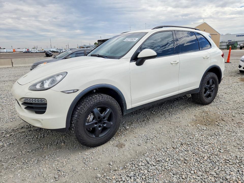 2012 Porsche Cayenne VIN WP1AB2A26CLA40708 COPART salvage auction — UNDERCARRIAGE, Co - Public - Salvage Title, sold $1,100 on 2026-07-30 (photo 1)