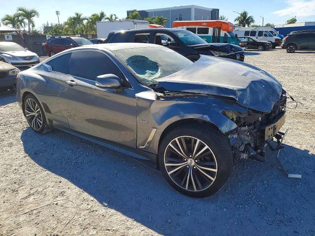 2017 Infiniti Q60 VIN JN1CV7EK4HM111241 COPART salvage auction — FRONT END, Fl - Cert Of Title Slvg Rebuildable, sold $10 on 2026-07-28 (photo 4)