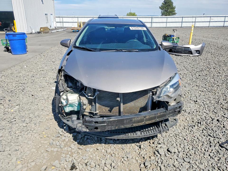 2014 Toyota Corolla VIN 5YFBPRHEXEP043685 COPART salvage auction — FRONT END, Wa - Bill Of Sale, sold $2,150 on 2026-07-29 (photo 5)