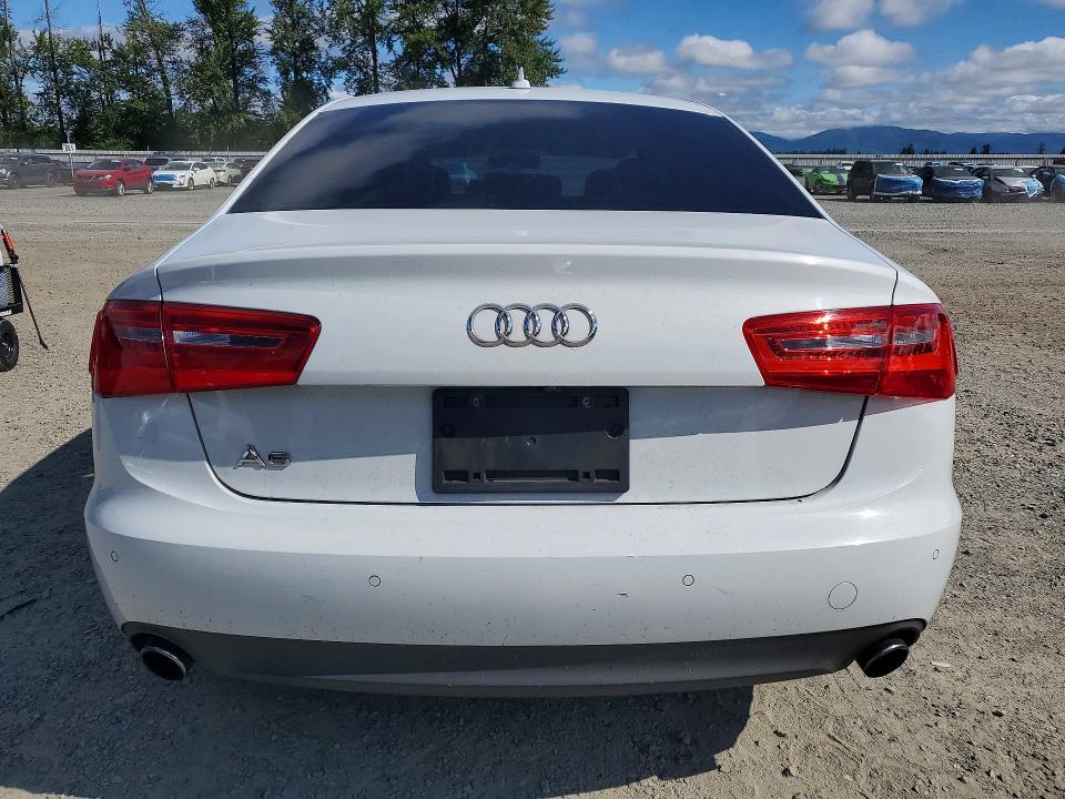 2014 Audi A6 VIN WAUGFAFC7EN025845 COPART salvage auction — FRONT END, WA - BILL OF SALE, sold $650 on 2026-07-27 (photo 6)