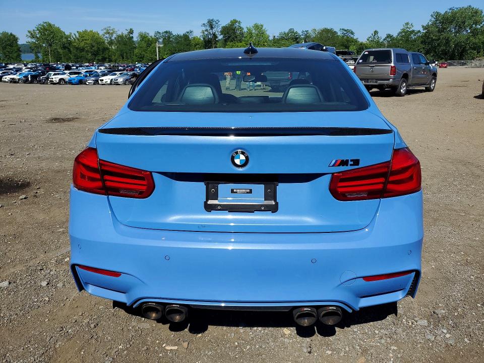 2018 BMW M3 VIN WBS8M9C55J5L00133 COPART salvage auction — SIDE, Ny - Mv-907A Salvage Certificate, sold $28,000 on 2026-07-23 (photo 6)