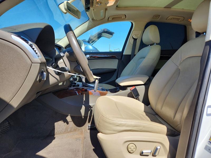 2015 Audi Q5 VIN WA1CFAFP1FA138990 COPART salvage auction — FRONT END, Ca - Salvage Certificate, sold $2,950 on 2026-08-28 (photo 7)
